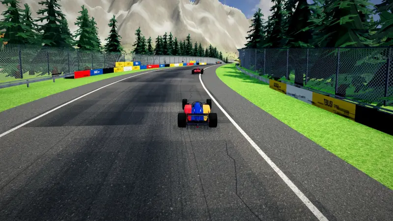 The climb to the hairpin, Georgia: Georgia racing game screenshot