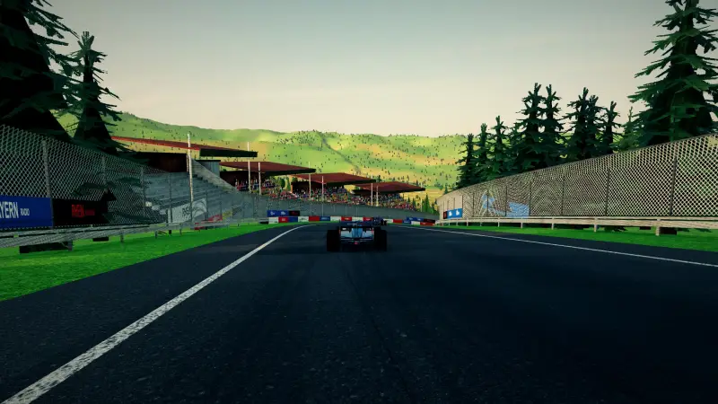 Down the plunge, Germany: Germany racing game screenshot