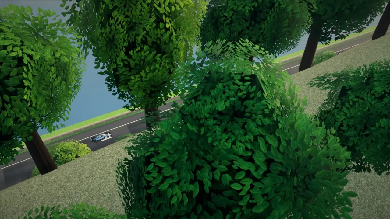 The helicopter over the Ghana circuit: the Ghana racing game