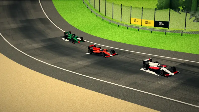 The corkscrew, Greece: Greece racing game screenshot