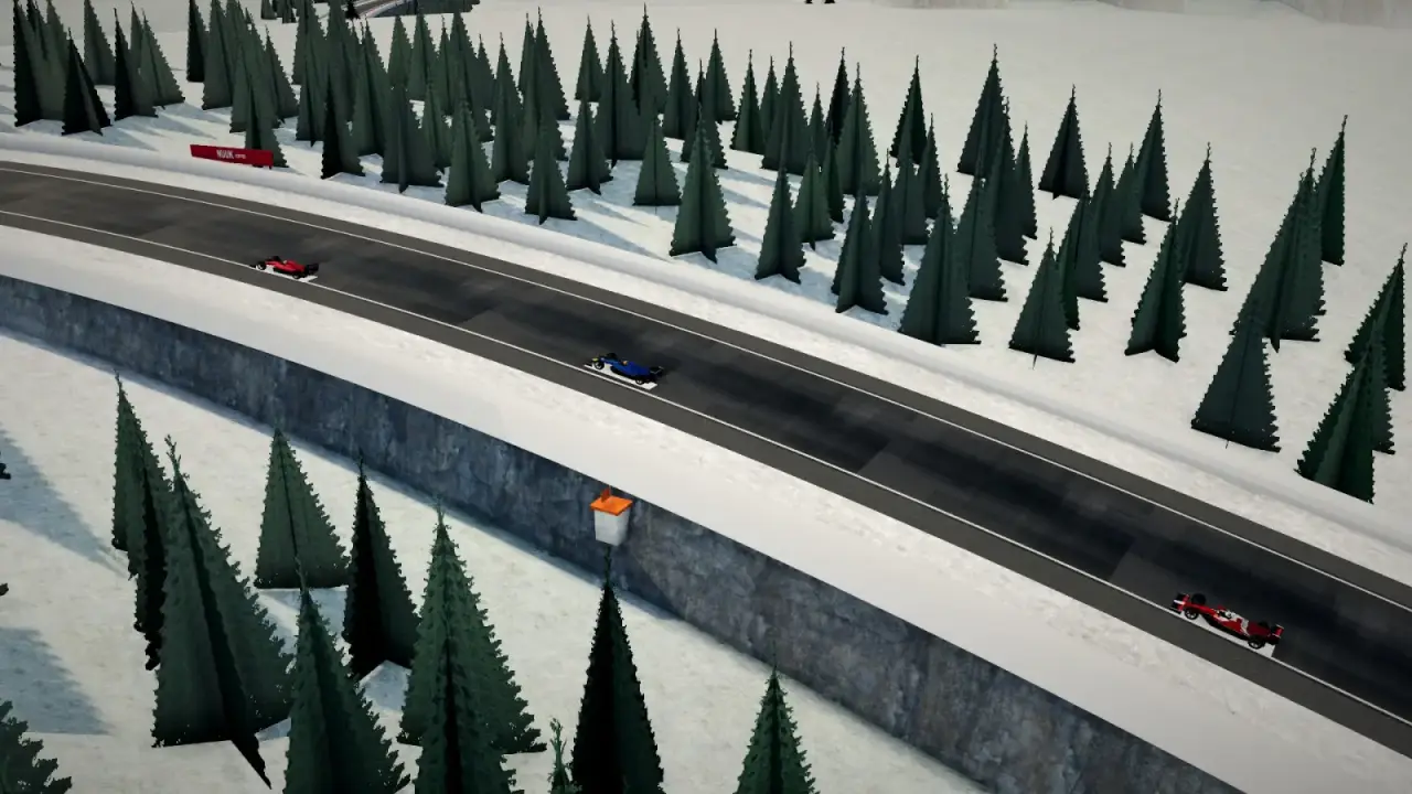 The helicopter over the Greenland circuit: the Greenland racing game