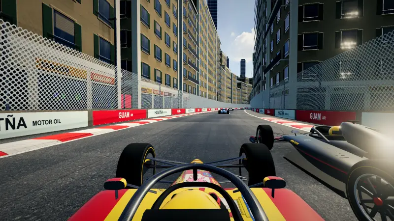 On board around Guam: Guam racing game screenshot