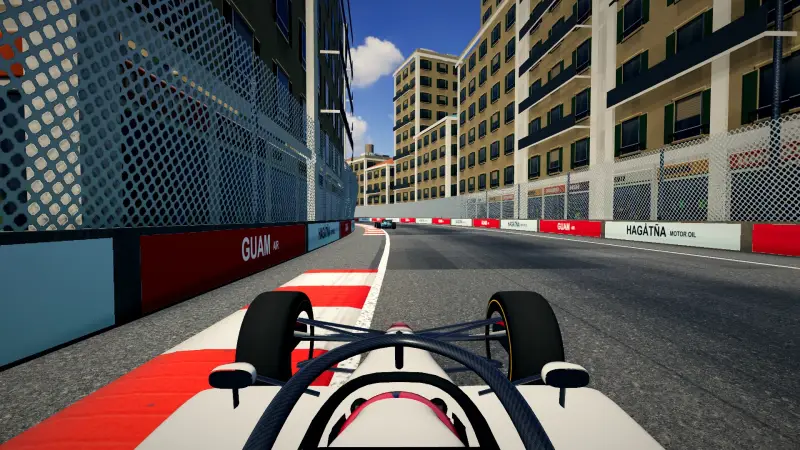 On board around Guam: Guam racing game screenshot