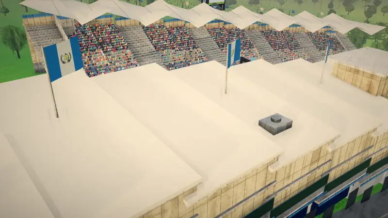 On the grid for the Guatemalan Grand Prix: Guatemala racing game screenshot