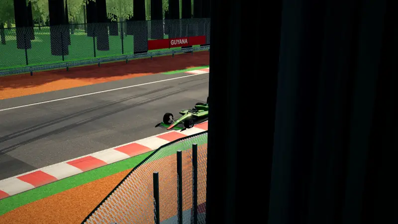The climb to the hairpin, Guyana: Guyana racing game screenshot