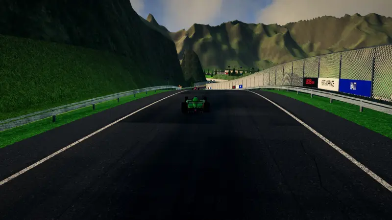 Compression into the crest, Haiti: Haiti racing game screenshot