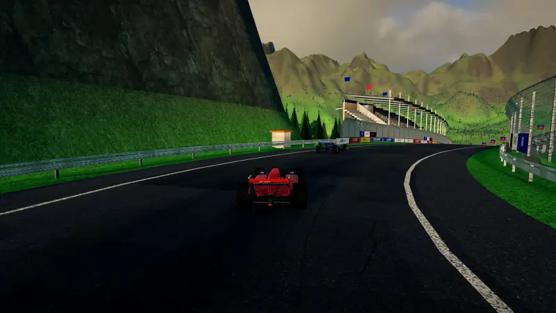 Down the plunge, Haiti: Haiti racing game screenshot
