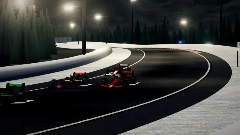 Through the dip, Iceland: Iceland racing game screenshot