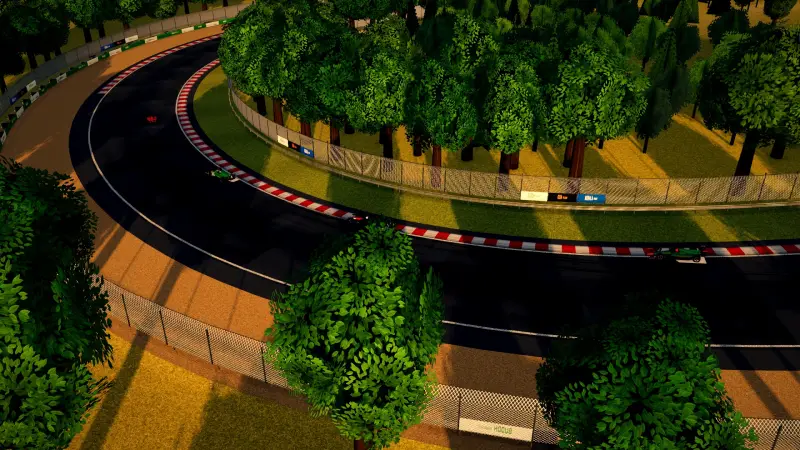 The helicopter over the India circuit: India racing game screenshot