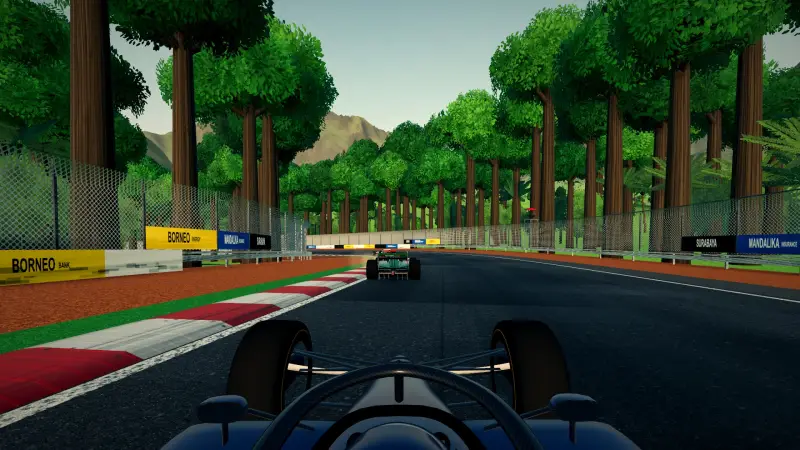 On board around Indonesia: Indonesia racing game screenshot