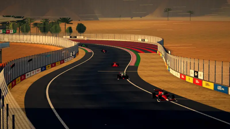 Over the crest, Iran: Iran racing game screenshot