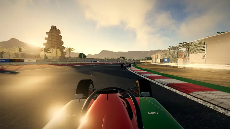 On board around Iraq: Iraq racing game screenshot