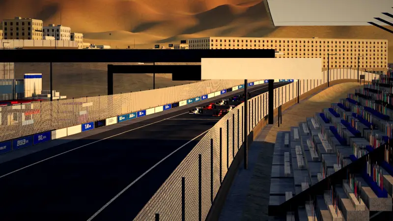 On the grid for the Israeli Grand Prix: Israel racing game screenshot