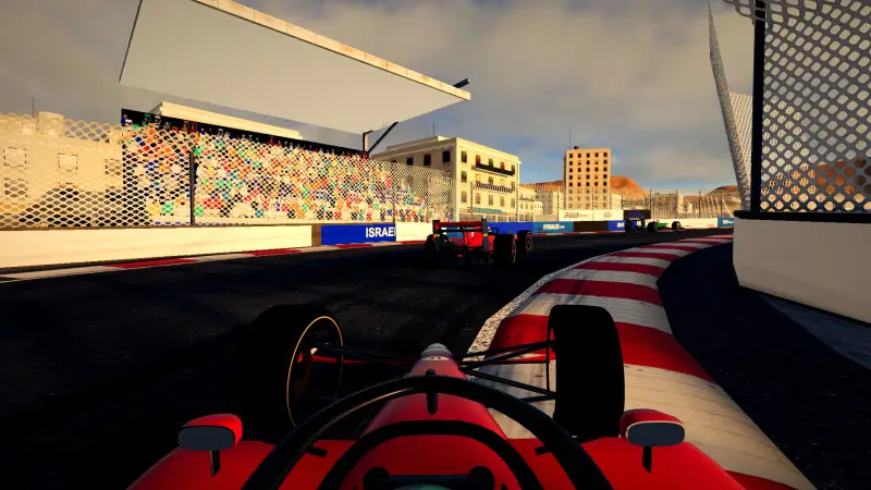 On board around Israel: Israel racing game screenshot