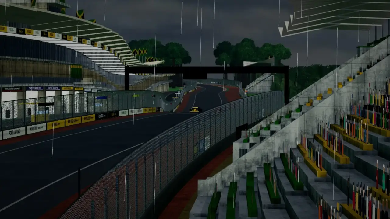 On the grid for the Jamaican Grand Prix: the Jamaica racing game
