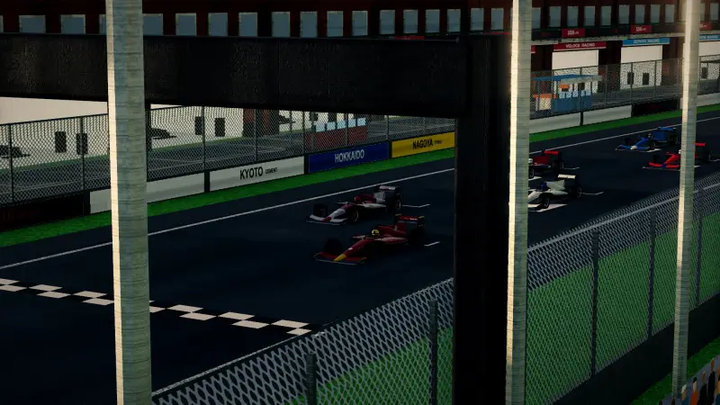 On the grid for the Japanese Grand Prix: Japan racing game screenshot