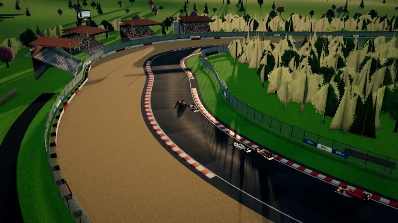 The helicopter over the Japan circuit: the Japan racing game