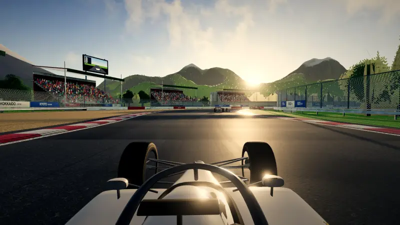 On board around Japan: Japan racing game screenshot