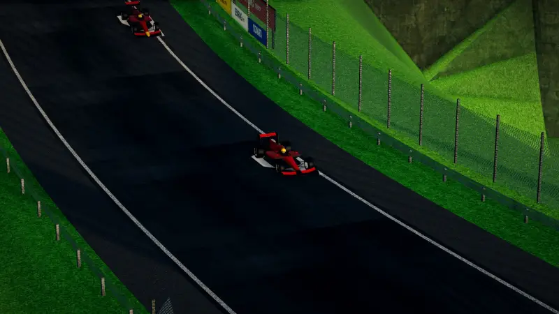 The corkscrew, Java: Java racing game screenshot