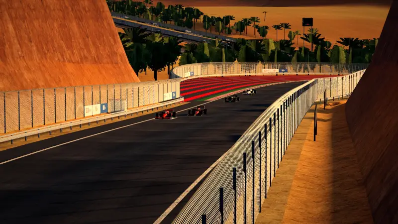 Over the crest, Jordan: Jordan racing game screenshot