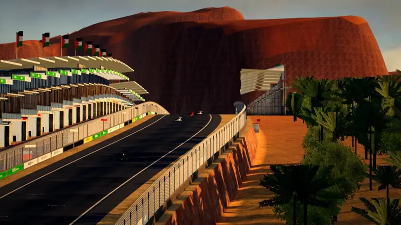 Down the plunge, Jordan: Jordan racing game screenshot