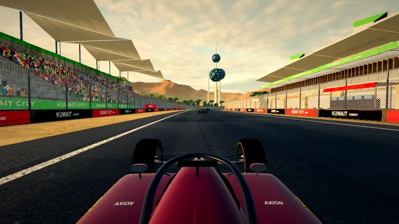On board around Kuwait: Kuwait racing game screenshot