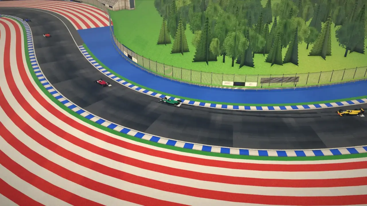 The helicopter over the Laos circuit: the Laos racing game