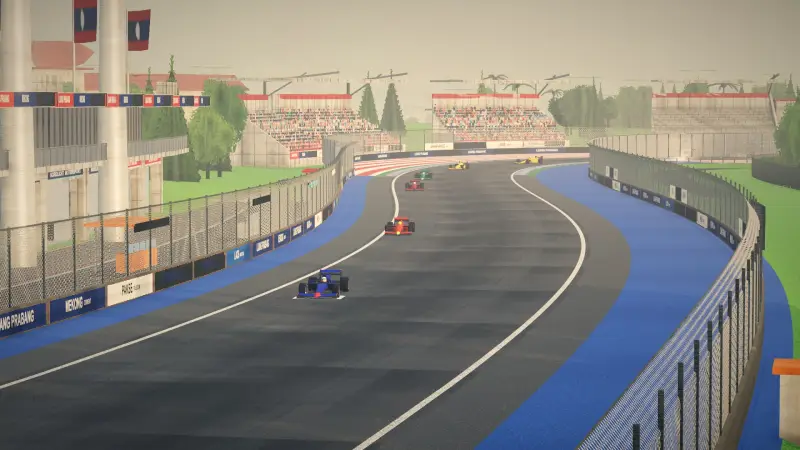 Under the roof, Laos: Laos racing game screenshot