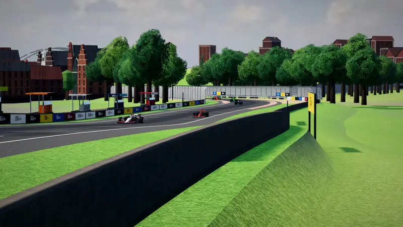 Over the crest, Latvia: Latvia racing game screenshot