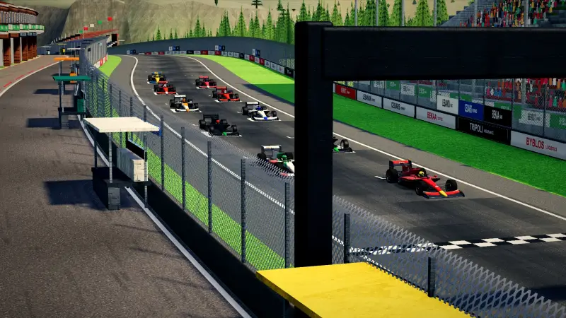 On the grid for the Lebanese Grand Prix: Lebanon racing game screenshot