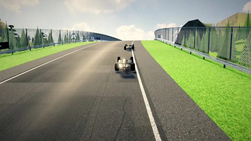 Compression into the crest, Lebanon: Lebanon racing game screenshot