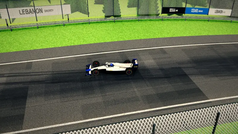 The corkscrew, Lebanon: Lebanon racing game screenshot