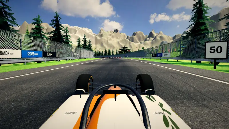 On board around Lebanon: Lebanon racing game screenshot