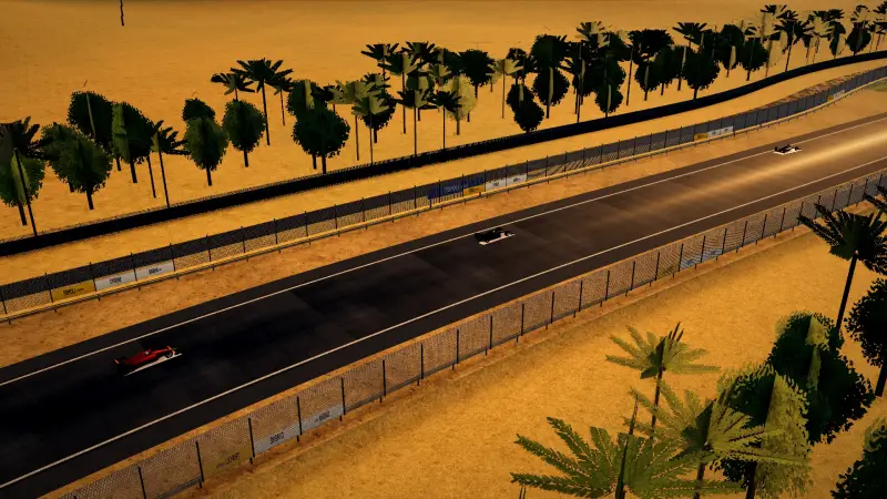 The helicopter over the Libya circuit: Libya racing game screenshot