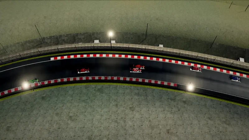 The helicopter over the Macao circuit: Macao racing game screenshot