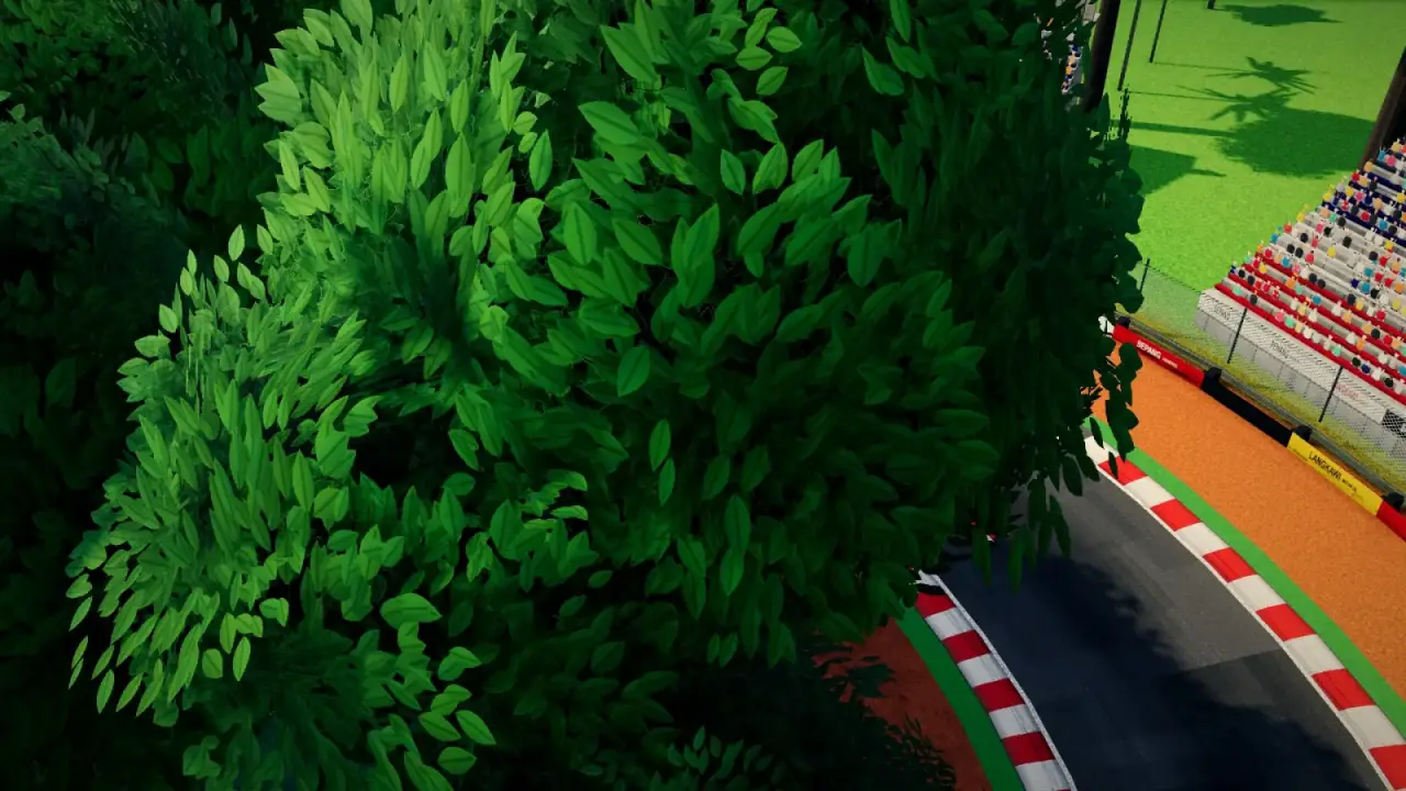 The helicopter over the Malaysia circuit: the Malaysia racing game