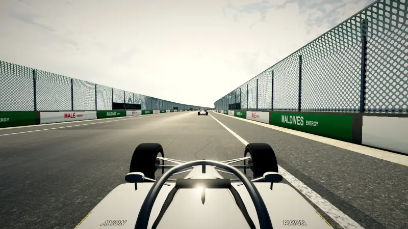 On board around the Maldives: Maldives racing game screenshot
