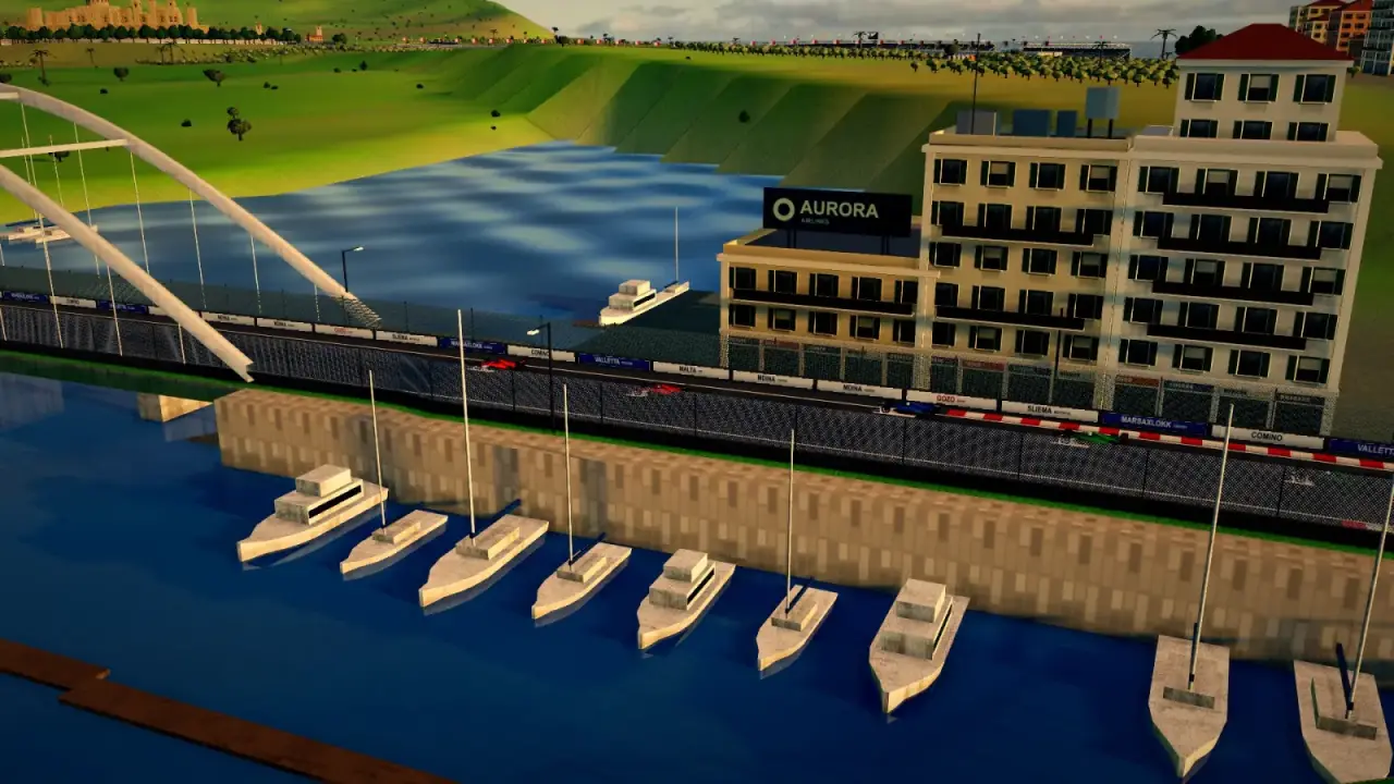Across the bridge, Malta: the Malta racing game