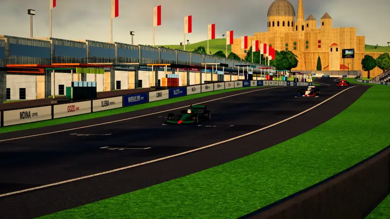 Through the dip, Malta: Malta racing game screenshot