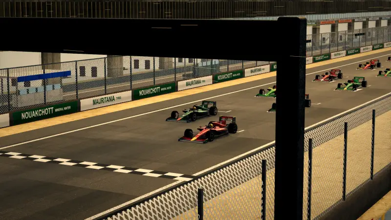 On the grid for the Grand Prix of Mauritania: Mauritania racing game screenshot