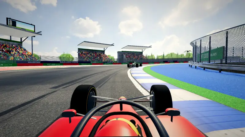 On board around Mauritius: Mauritius racing game screenshot