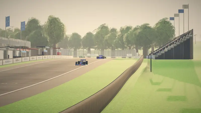 Through the dip, Micronesia: Micronesia racing game screenshot