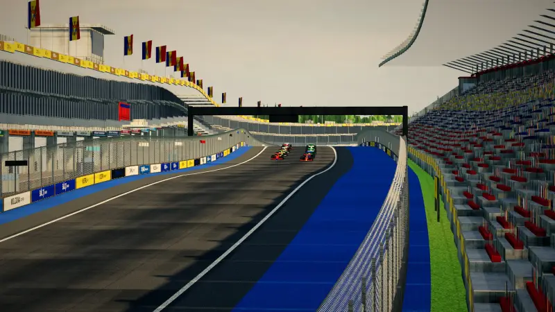 On the grid for the Moldovan Grand Prix: Moldova racing game screenshot