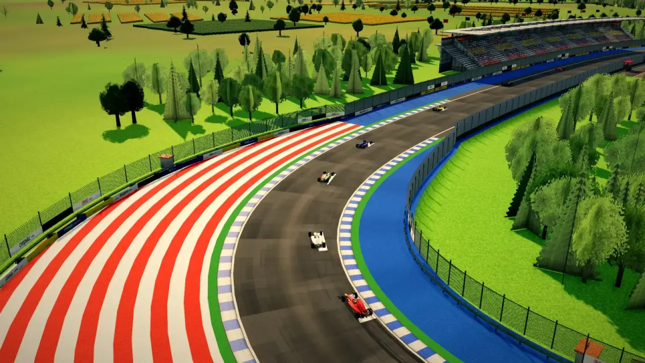 The helicopter over the Moldova circuit: the Moldova racing game