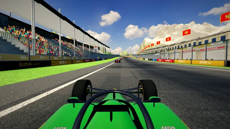 On board around Montenegro: Montenegro racing game screenshot