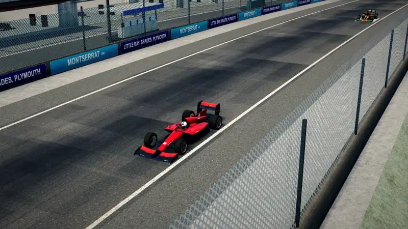 Over the crest, Montserrat: Montserrat racing game screenshot