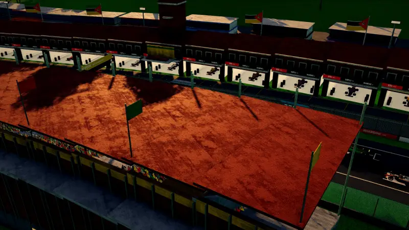 On the grid for the Mozambican Grand Prix: Mozambique racing game screenshot