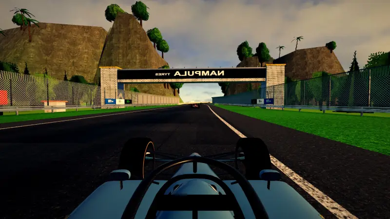 On board around Mozambique: Mozambique racing game screenshot