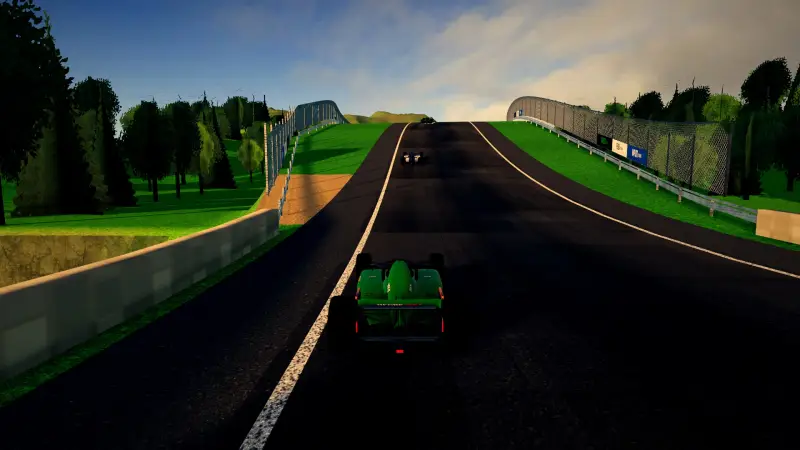 The corkscrew, Mozambique: Mozambique racing game screenshot