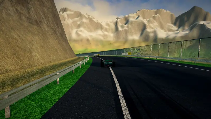 Down the plunge, Nepal: Nepal racing game screenshot